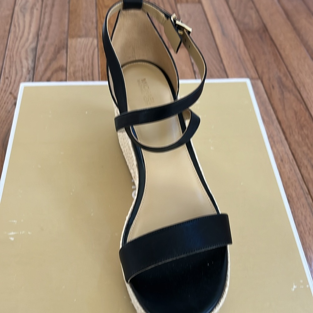 Michael kors Women's Serena Espdarille Wedge Sandals - Picture 7 of 12